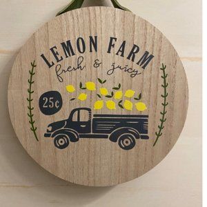 Lemon Farm Sign